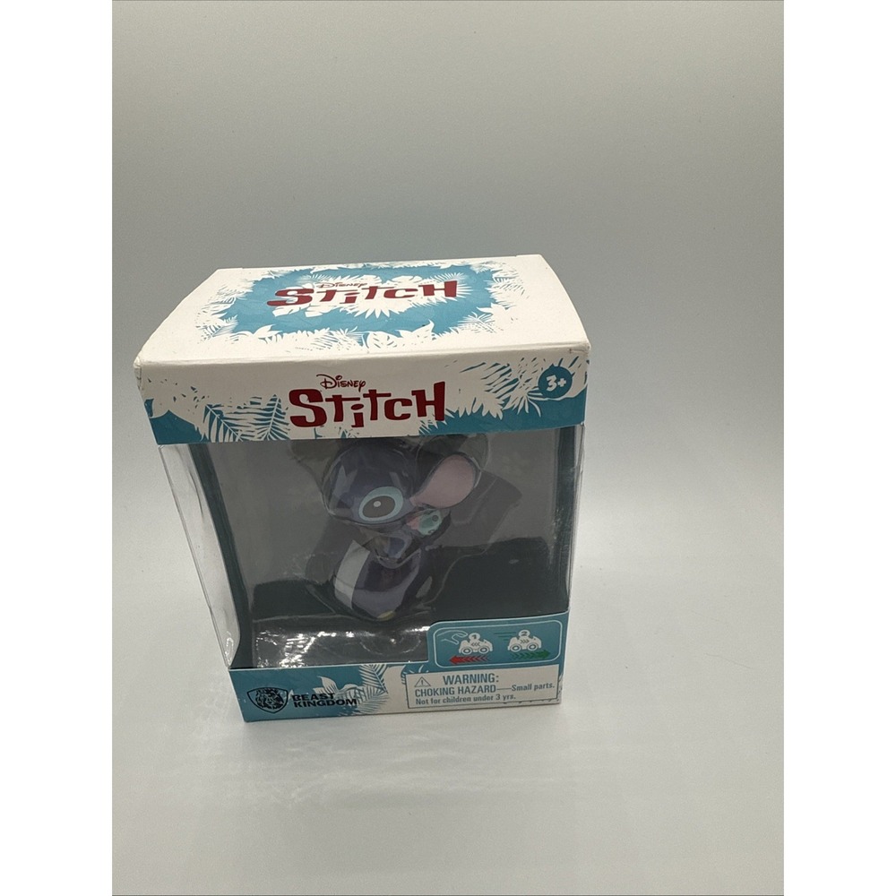 Disney Stitch Pull Back Car (#5 Navy Blue)